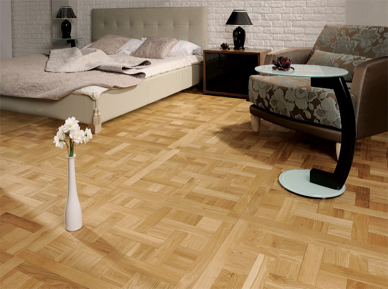 Модульный паркет COSWICK Дуб Шаверни 19.05х635х635 мм, твердый воск комби, Натуральный,2-х сл